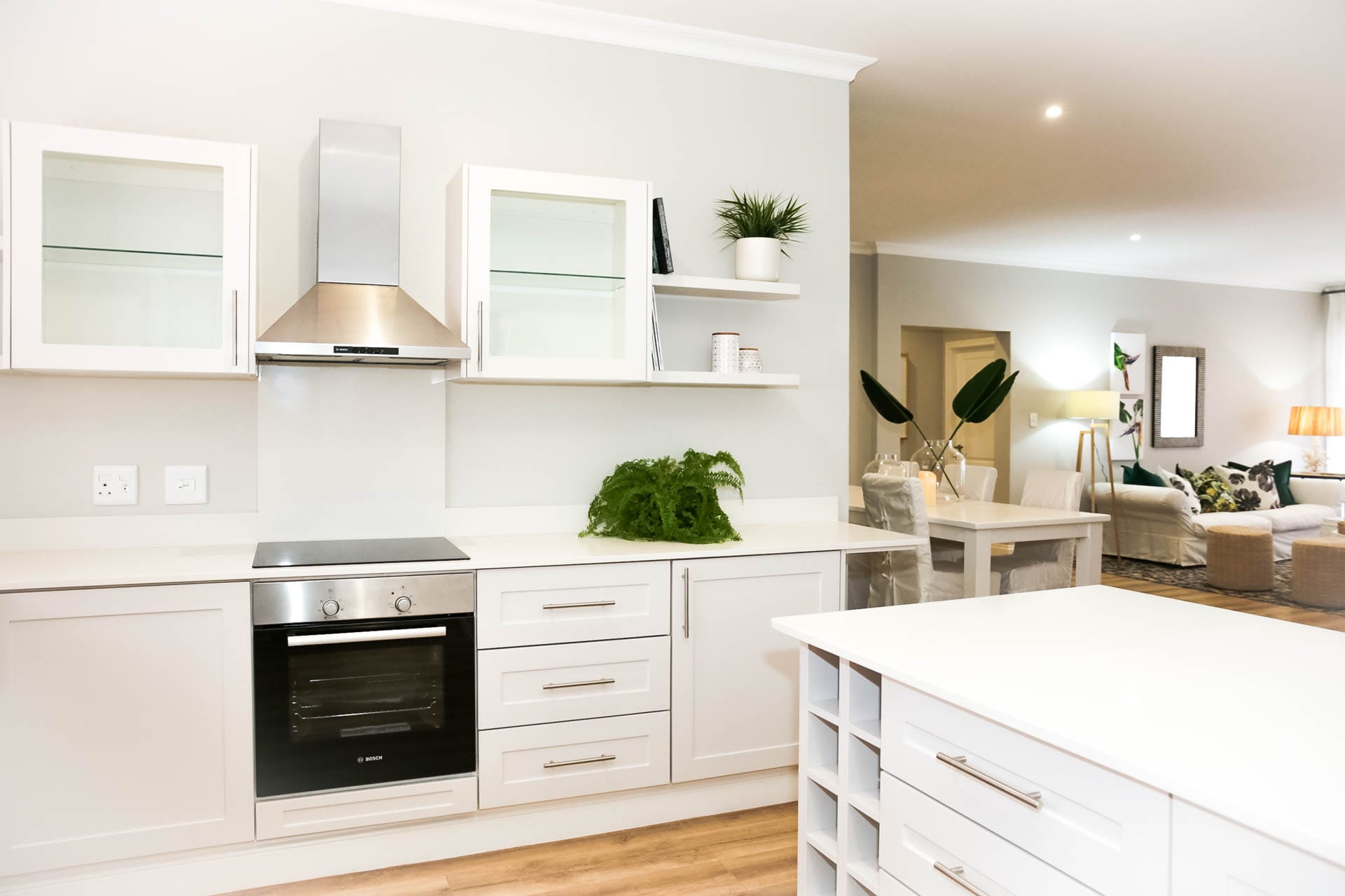 Mount Edgecombe Retirement Village with Caledon laminate flooring in the kitchen