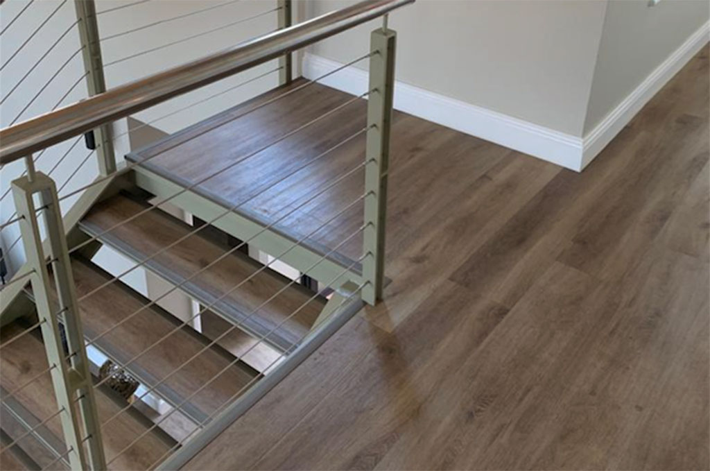 Leicester - Agate vinyl office flooring installation