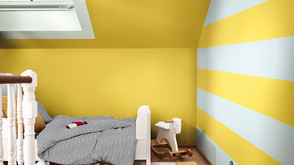 tranquil dawn in a home for play bedroom