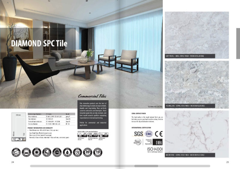 Diamond tile