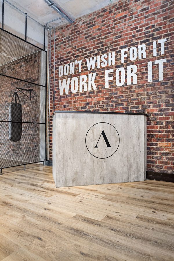 Vinyl gym flooring