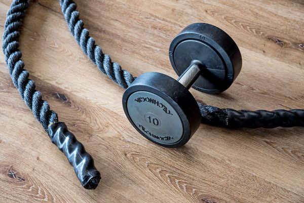 Vinyl gym flooring