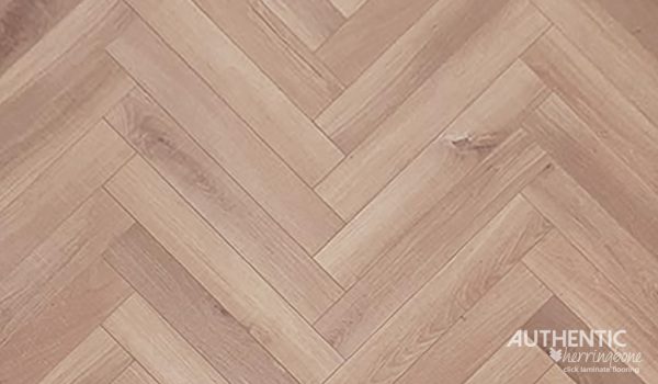 Sun bleached Oak herringbone