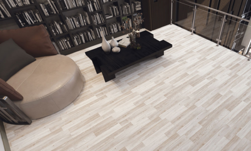 AGT Laminate - Bella Neo - Magnolia floor colour in home office or study
