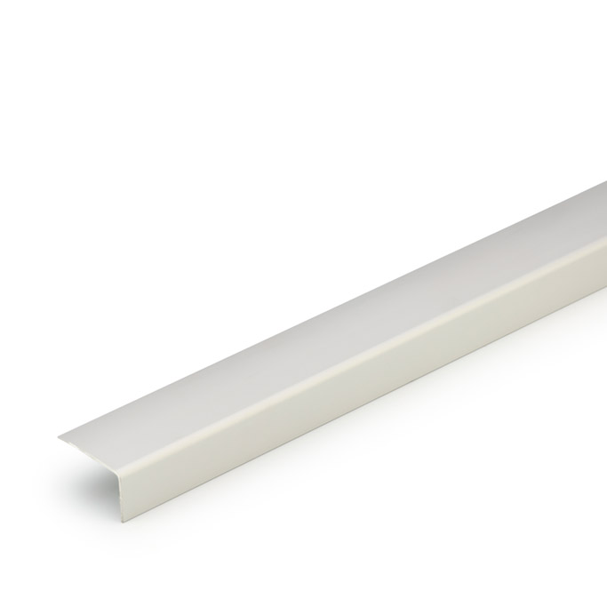 SIlver Inox flooring profile end