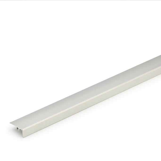 SIlver Inox flooring End profile