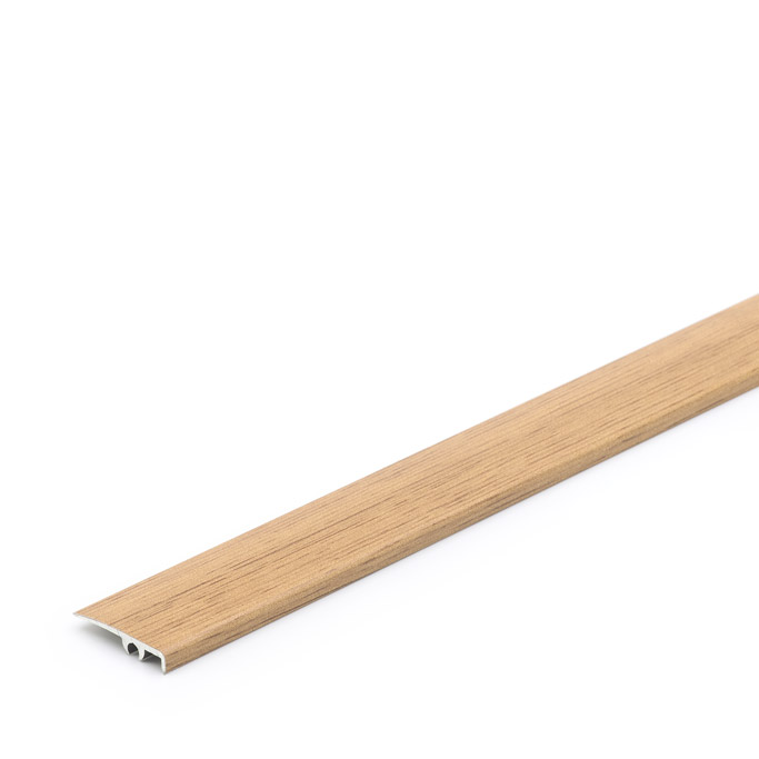 Yellow gum vinyl end profile