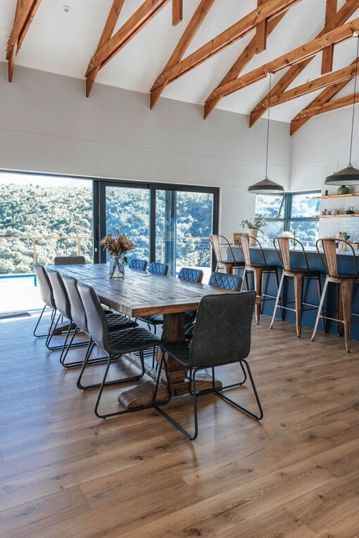 Olifant laminate in an open plan kitchen