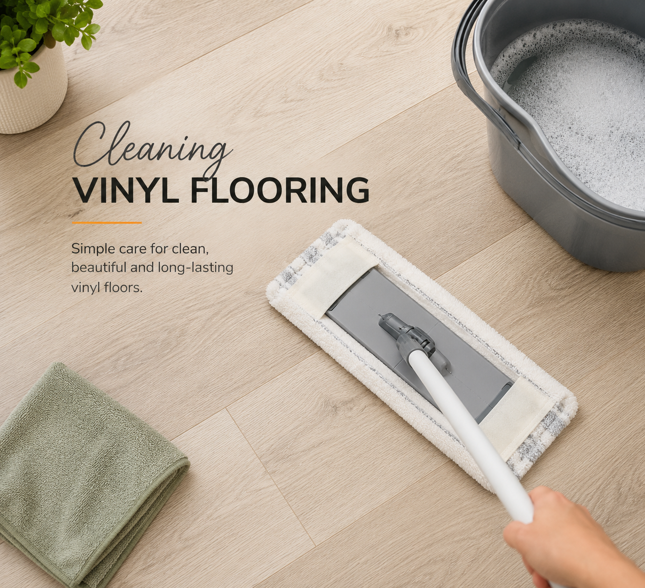 FINFLOOR VINYL FLOORING CLEANING GUIDE